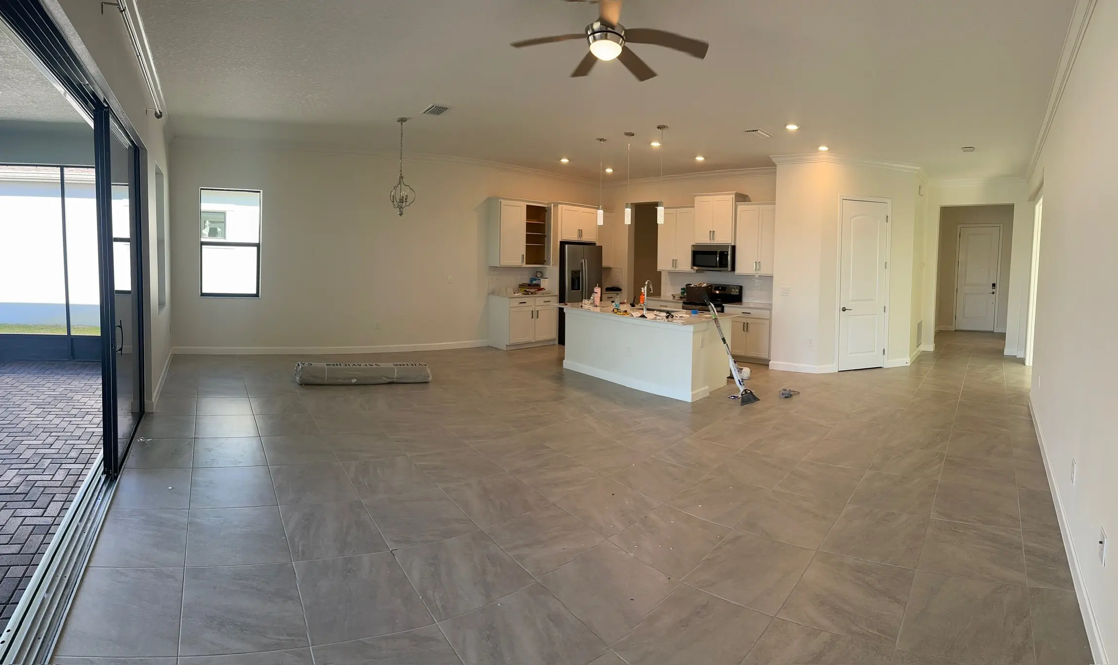 Dining area after interior painting